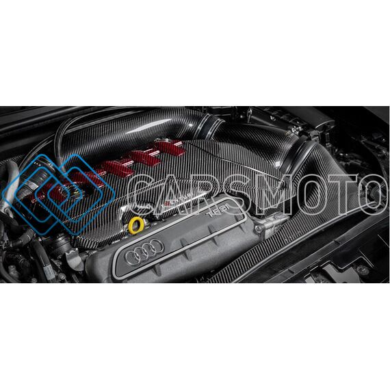 EVENTURI EVE-ST38V8S-CF-ENG КРЫШКА ДВИГАТЕЛЯ CARBON BLACK И RED ДЛЯ AUDI RS3 GEN 2 / TTRS 8S