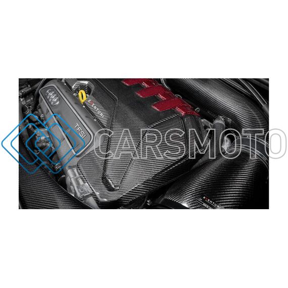 EVENTURI EVE-ST38V8S-CF-ENG КРЫШКА ДВИГАТЕЛЯ CARBON BLACK И RED ДЛЯ AUDI RS3 GEN 2 / TTRS 8S