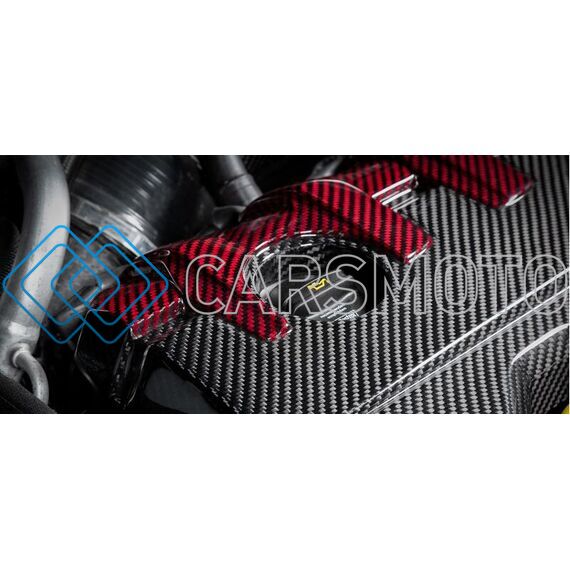 EVENTURI EVE-ST38V8S-CF-ENG КРЫШКА ДВИГАТЕЛЯ CARBON BLACK И RED ДЛЯ AUDI RS3 GEN 2 / TTRS 8S