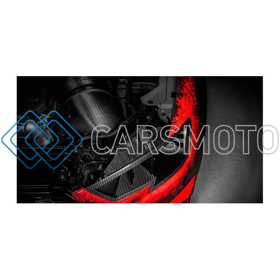 EVENTURI EVE-ST38V8S-CF-HDP ВОЗДУХОЗАБОРНИКИ В ФАРУ CARBON ДЛЯ AUDI RS3 ПОД ВПУСКНУЮ СИСТЕМУ STAGE 3