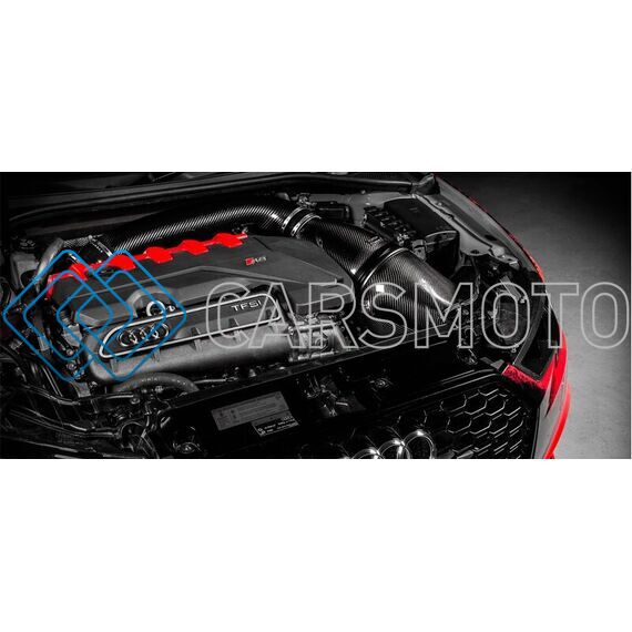 EVENTURI EVE-ST38V8S-CF-HDP ВОЗДУХОЗАБОРНИКИ В ФАРУ CARBON ДЛЯ AUDI RS3 ПОД ВПУСКНУЮ СИСТЕМУ STAGE 3