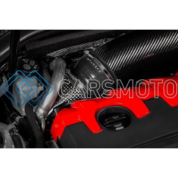 EVENTURI EVE-TRB8V8S-LHD-NIL ТУРБО-ИНЛЕТ ПАЙП CARBON БЕЗ ФЛАНЦА ДЛЯ AUDI RS3 / TTRS GEN 2 8V, 8Y (LHD)