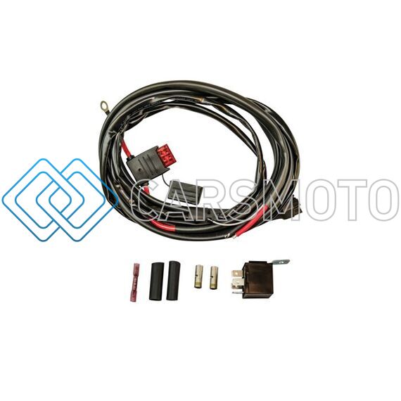 RIGID 21044 RIGID ADAPT LIGHT BAR LARGE WIRE HARNESS WITH 60 AMP RELAY AND FUSE   SINGLE