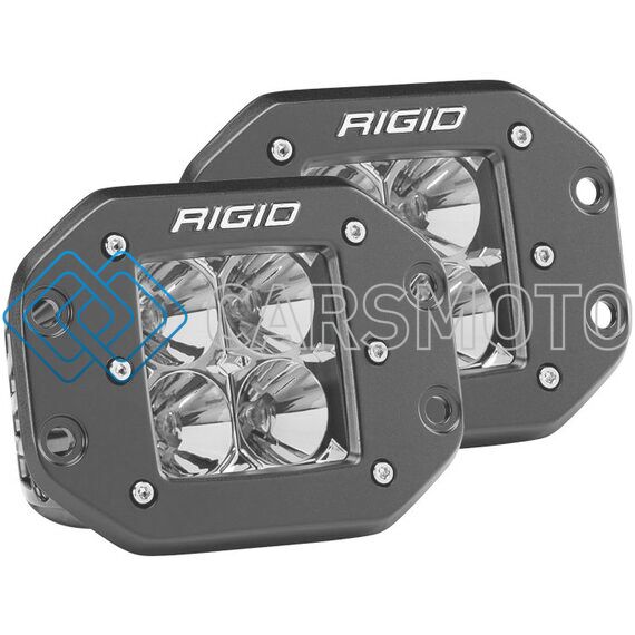 RIGID 212113 D-SERIES PRO FLOOD FLUSH MOUNT PAIR