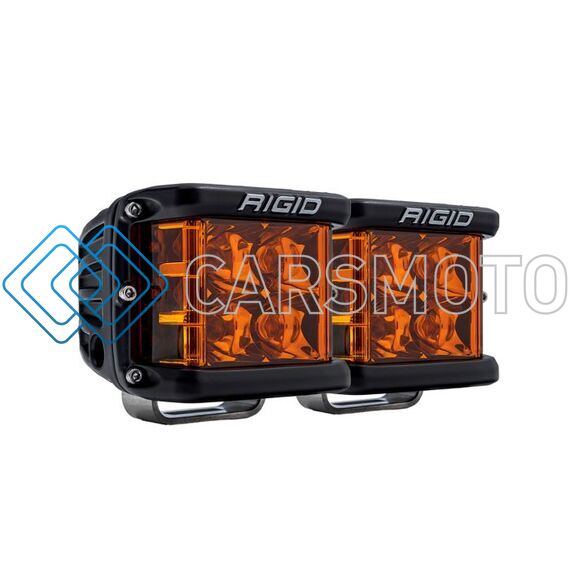 RIGID 262214 СВЕТОДИОДНЫЕ ФАРЫ D-SS AMBER PRO (7 СВЕТОДИОДОВ) ДАЛЬНИЙ СВЕТ (ПАРА)