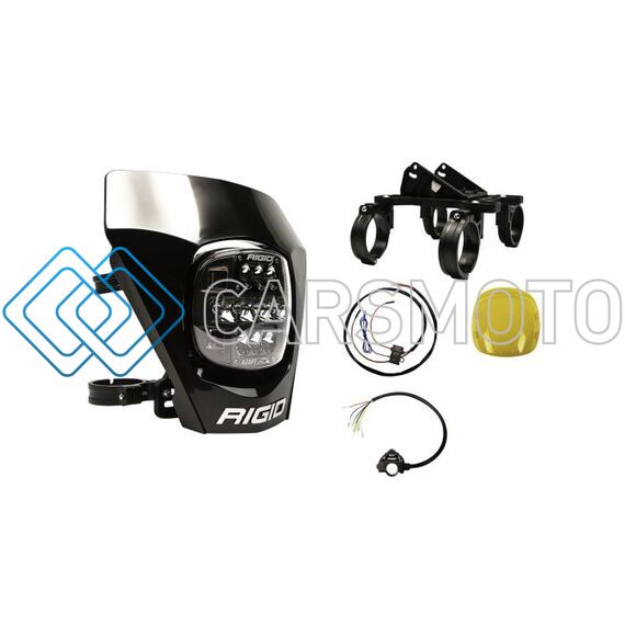 RIGID 300416 RIGID ADAPT XE EXTREME ENDURO COMPLETE READY TO RIDE LED MOTO KIT BLACK