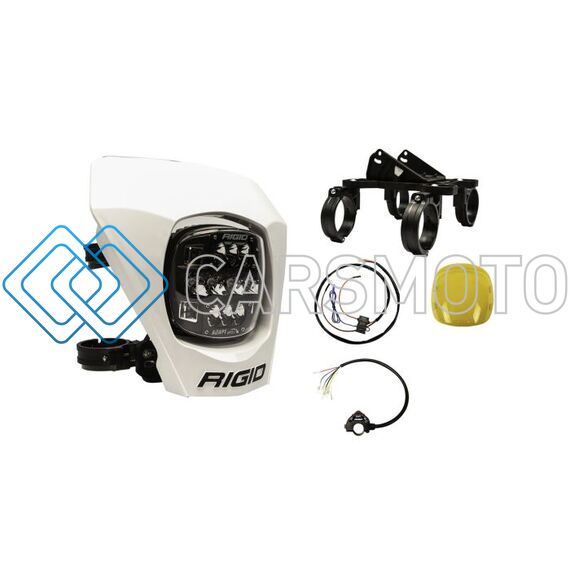 RIGID 300417 RIGID ADAPT XE EXTREME ENDURO COMPLETE READY TO RIDE LED MOTO KIT WHITE