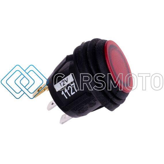RIGID 40191 2 POSITION ROCKER SWITCH RED