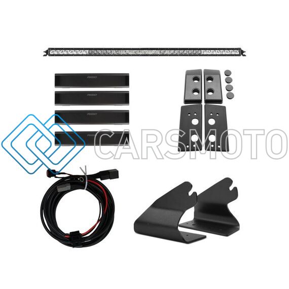 RIGID 46724 2021 BRONCO ROOF LINE LIGHT KIT WITH A SR SPOT FLOOD COMBO BAR INCLUDED