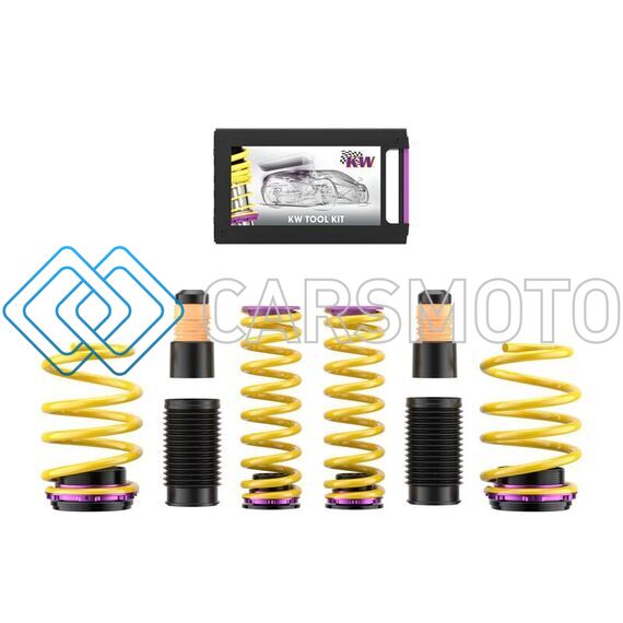 KW 253100AK КОМПЛЕКТ ПРУЖИН С РЕГУЛИРОВКОЙ H.A.S. ДЛЯ AUDI RS3 (8V, БЕЗ EDC)