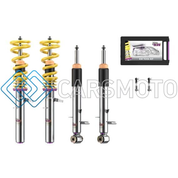 KW 352200AL КОМПЛЕКТ ВИНТОВОЙ ПОДВЕСКИ V3 ДЛЯ BMW X5 (F15, С ЗАДНЕЙ ПНЕВМОЙ, БЕЗ EDC)