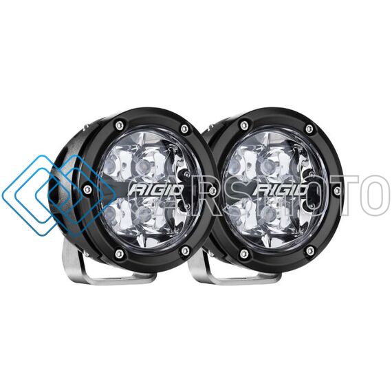 RIGID 36402 ФАРЫ 360 SERIES 4″ ДАЛЬНИЙ СВЕТ (RGBW, ПАРА)