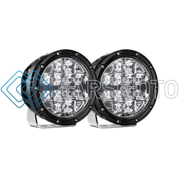 RIGID 36412 360-SERIES 6IN LED OFF-ROAD SPOT BEAM - RGBW (PAIR)