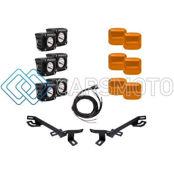RIGID 41637 КОМПЛЕКТ ГОЛОВНОГО СВЕТА REVOLVE ДЛЯ CAN-AM