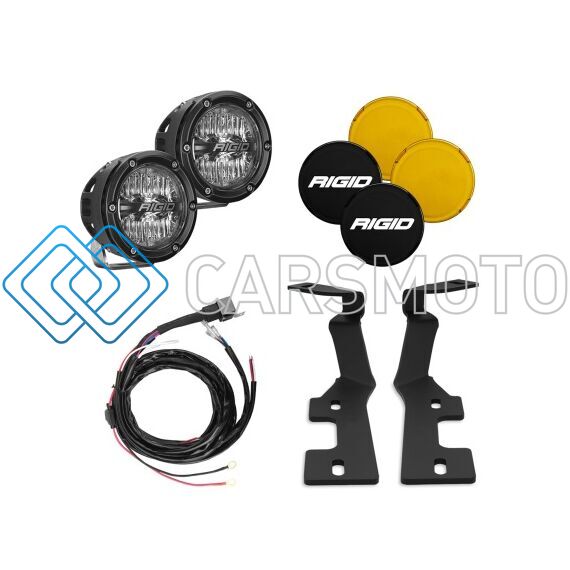 RIGID 46718 КОМПЛЕКТ ПОДСВЕТКИ НА СТОЙКУ ДЛЯ DODGE RAM 1500 / TRX С ФАРАМИ 360 SERIES 4″ DISCONTINUED