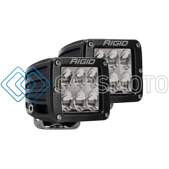RIGID 50231 СВЕТОДИОДНЫЕ ФАРЫ D PRO ВОДИТЕЛЬСКИЙ СВЕТ (ПАРА)