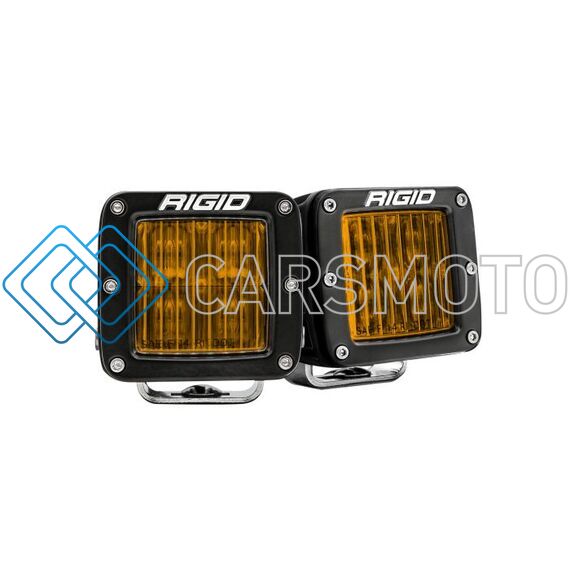 RIGID 504816 D-SERIES PRO SAE FOG YELLOW PAIR