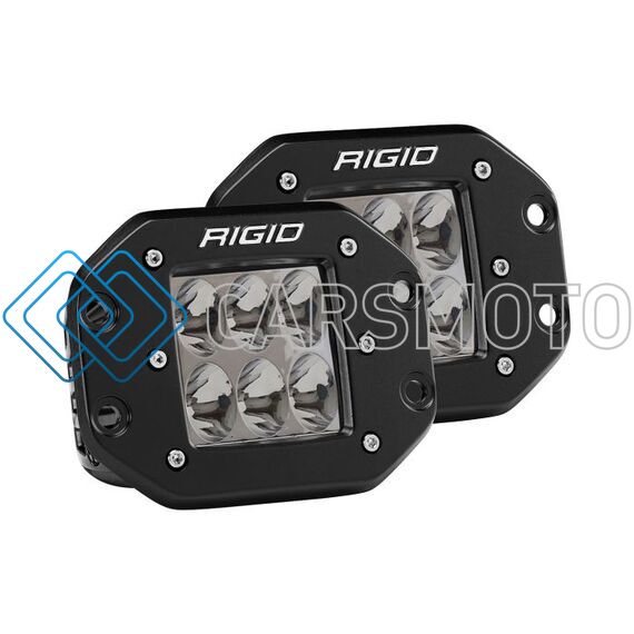 RIGID 512313 D-SERIES PRO DRIVING FLUSH MOUNT PAIR