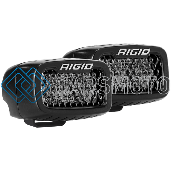 RIGID 902513BLK SR-M SERIES PRO SPOT DIFFUSED MIDNIGHT SURFACE MOUNT  PAIR