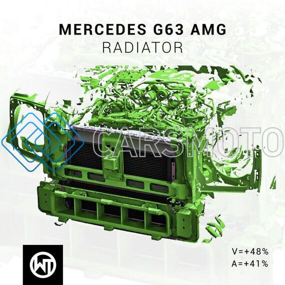 WAGNER TUNING 400001024 2018+ MERCEDES G 63 AMG COMPETITION RADIATOR KIT