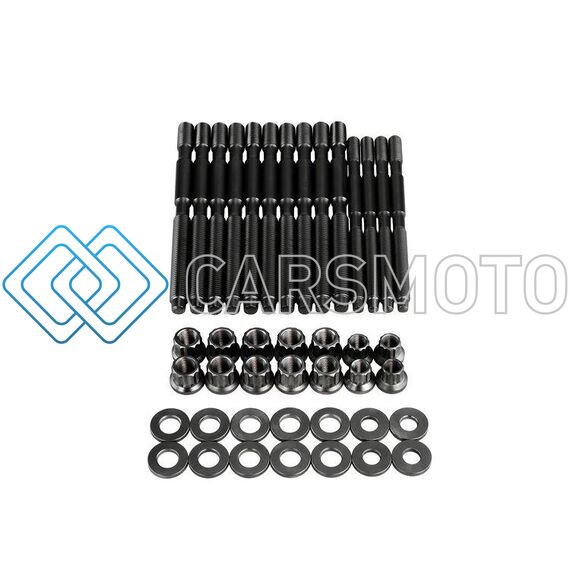 WAGNER TUNING P102051411.BR BMW N54 ENGINE M11 UPGRADE HEAD STUD SET - BURNISHED