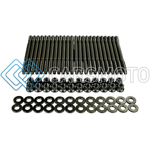 WAGNER TUNING P110012410.BR GALLARDO LP500 5.0 OEM HEAD STUD SET - BURNISHED
