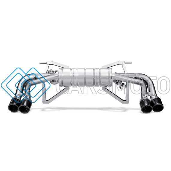 AKRAPOVIC M-LA/T/4 ВЫХЛОПНАЯ СИСТЕМА SLIP-ON LINE (TITANIUM) ДЛЯ LAMBORGHINI GALLARDO LP 550-2 COUPE