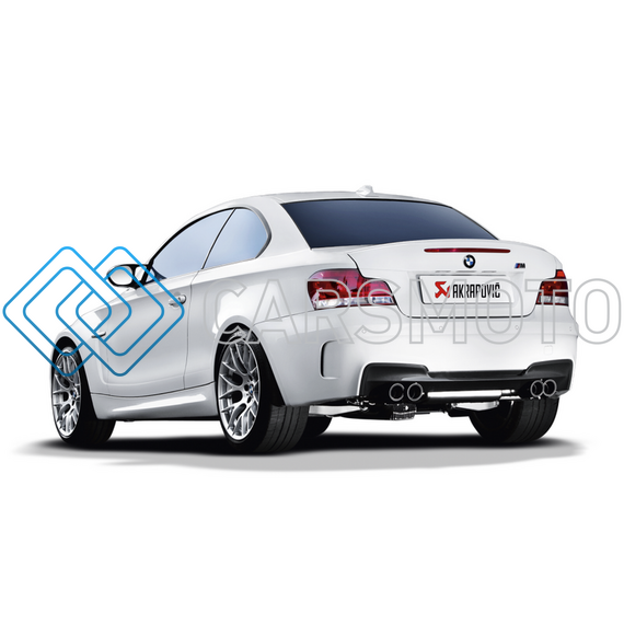 AKRAPOVIC ME-BM/T/3 ВЫХЛОПНАЯ СИСТЕМА EVOLUTION LINE CAT-BACK TITANIUM ДЛЯ BMW 1 SERIES M COUPE (E82)