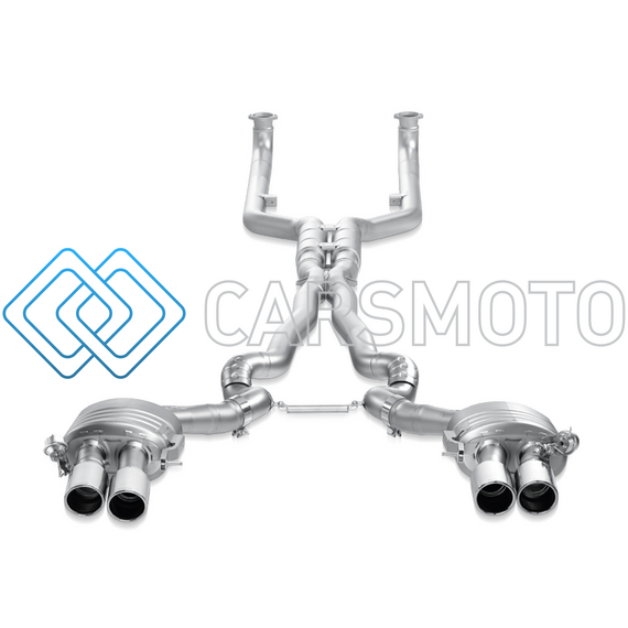 AKRAPOVIC ME-BM/T/4 ВЫХЛОПНАЯ СИСТЕМА EVOLUTION LINE CAT-BACK TITANIUM ДЛЯ BMW M5 (F10)