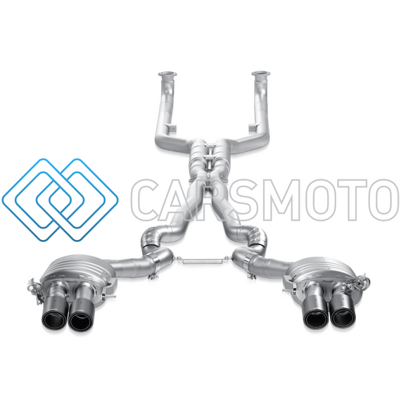 AKRAPOVIC ME-BM/T/4 ВЫХЛОПНАЯ СИСТЕМА EVOLUTION LINE CAT-BACK TITANIUM ДЛЯ BMW M5 (F10)