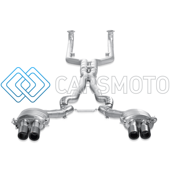 AKRAPOVIC ME-BM/T/5 ВЫХЛОПНАЯ СИСТЕМА EVOLUTION LINE CAT-BACK TITANIUM ДЛЯ BMW M6 (F12 / F13)