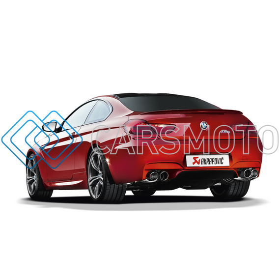 AKRAPOVIC ME-BM/T/5 ВЫХЛОПНАЯ СИСТЕМА EVOLUTION LINE CAT-BACK TITANIUM ДЛЯ BMW M6 (F12 / F13)