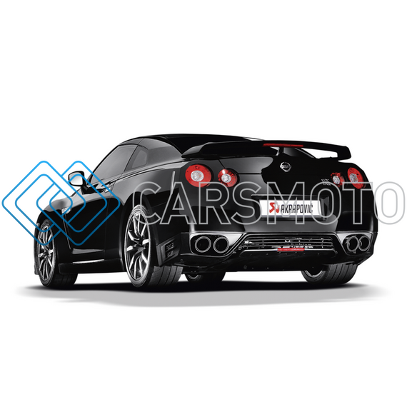 AKRAPOVIC ME-NI/T/1 ВЫХЛОПНАЯ СИСТЕМА EVOLUTION LINE CAT-BACK TITANIUM ДЛЯ NISSAN GT-R