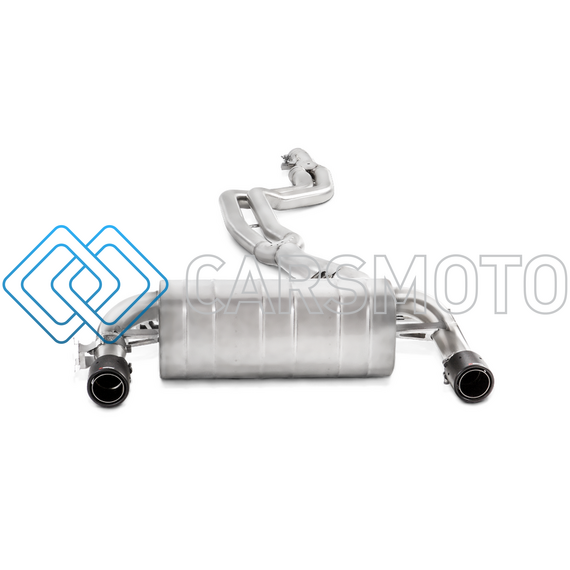 AKRAPOVIC MTP-BM/SS/2H ВЫХЛОПНАЯ СИСТЕМА EVOLUTION LINE CAT-BACK SS С НАСАДКАМИ CARBON ДЛЯ BMW 340I (F30 / F31)