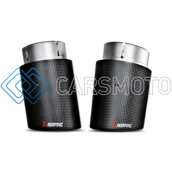 AKRAPOVIC MTP-BM/SS/2H ВЫХЛОПНАЯ СИСТЕМА EVOLUTION LINE CAT-BACK SS С НАСАДКАМИ CARBON ДЛЯ BMW 340I (F30 / F31)
