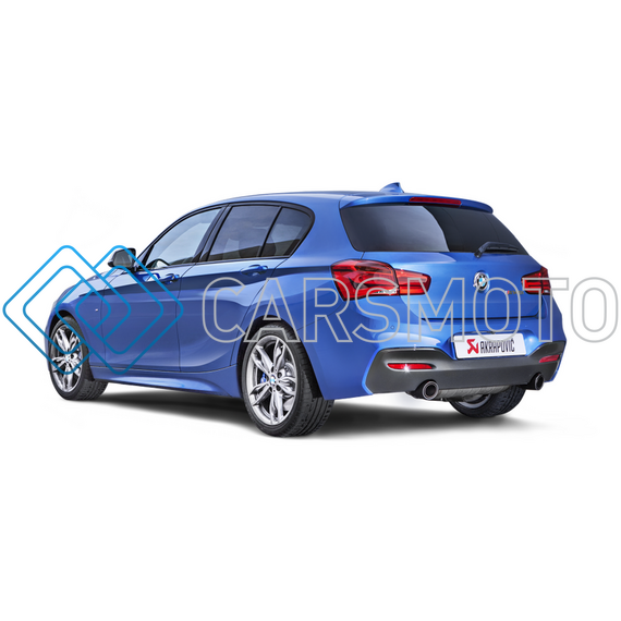AKRAPOVIC MTP-BM/SS/3H ВЫХЛОПНАЯ СИСТЕМА EVOLUTION LINE CAT-BACK SS С НАСАДКАМИ CARBON ДЛЯ BMW M140I (F21)