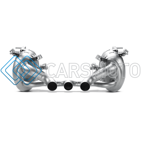 AKRAPOVIC MTP-FE458H ВЫХЛОПНАЯ СИСТЕМА SLIP-ON LINE (TITANIUM) С НАСАДКАМИ CARBON ДЛЯ FERRARI 458 ITALIA / 458 SPYDER