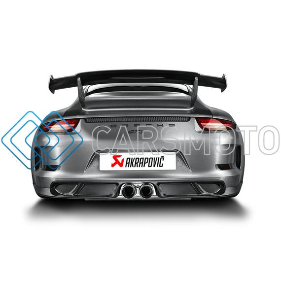 AKRAPOVIC MTP-PO997GT3H/1 ВЫХЛОПНАЯ СИСТЕМА SLIP-ON LINE (TITANIUM) ДЛЯ PORSCHE 911 GT3 (991) (БЕЗ НАСАДОК)