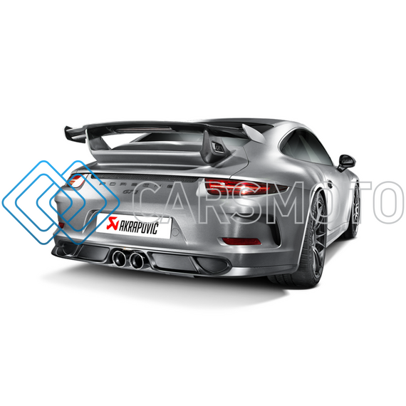 AKRAPOVIC MTP-PO997GT3H/1 ВЫХЛОПНАЯ СИСТЕМА SLIP-ON LINE (TITANIUM) ДЛЯ PORSCHE 911 GT3 (991) (БЕЗ НАСАДОК)