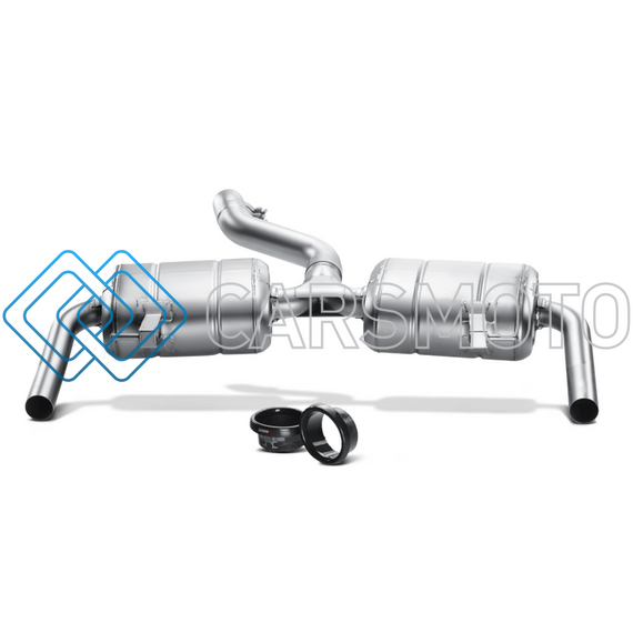 AKRAPOVIC MTP-RECL3RSH ВЫХЛОПНАЯ СИСТЕМА SLIP-ON LINE SS С НАСАДКАМИ CARBON ДЛЯ RENAULT CLIO III RS