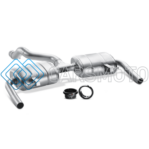 AKRAPOVIC MTP-RECL3RSH ВЫХЛОПНАЯ СИСТЕМА SLIP-ON LINE SS С НАСАДКАМИ CARBON ДЛЯ RENAULT CLIO III RS