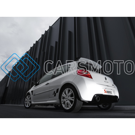 AKRAPOVIC MTP-RECL3RSH ВЫХЛОПНАЯ СИСТЕМА SLIP-ON LINE SS С НАСАДКАМИ CARBON ДЛЯ RENAULT CLIO III RS