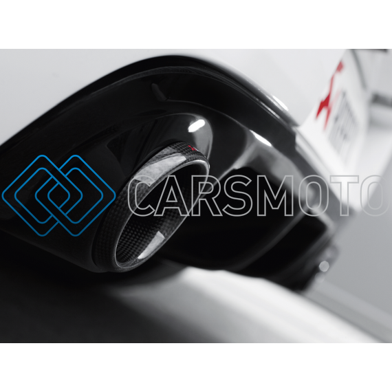 AKRAPOVIC MTP-RECL3RSH ВЫХЛОПНАЯ СИСТЕМА SLIP-ON LINE SS С НАСАДКАМИ CARBON ДЛЯ RENAULT CLIO III RS
