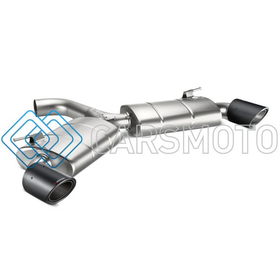 AKRAPOVIC MTP-VW/T/1H ВЫХЛОПНАЯ СИСТЕМА SLIP-ON LINE (TITANIUM) С НАСАДКАМИ CARBON ДЛЯ VW GOLF GTI (VII)