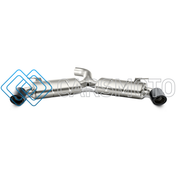 AKRAPOVIC MTP-VW/T/1H ВЫХЛОПНАЯ СИСТЕМА SLIP-ON LINE (TITANIUM) С НАСАДКАМИ CARBON ДЛЯ VW GOLF GTI (VII)