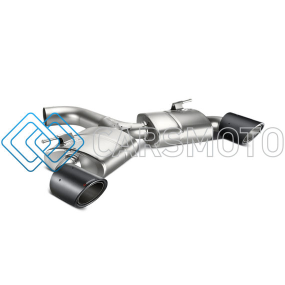 AKRAPOVIC MTP-VW/T/2 ВЫХЛОПНАЯ СИСТЕМА SLIP-ON RACE LINE TITANIUM С НАСАДКАМИ CARBON ДЛЯ VW GOLF GTI (VII)
