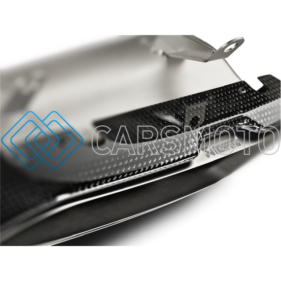 AKRAPOVIC S-AUR8SO3-T ВЫХЛОПНАЯ СИСТЕМА SLIP-ON LINE (TITANIUM) С НАСАДКАМИ CARBON / TITANIUM ДЛЯ AUDI R8 5.2 FSI