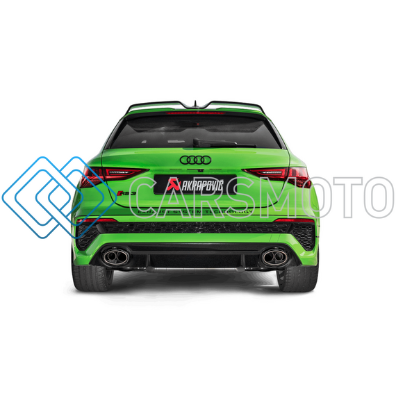 AKRAPOVIC S-AU/TI/23H ВЫХЛОПНАЯ СИСТЕМА EVOLUTION LINE CAT-BACK (TITANIUM) ДЛЯ AUDI RS3 SPORTBACK (8Y)