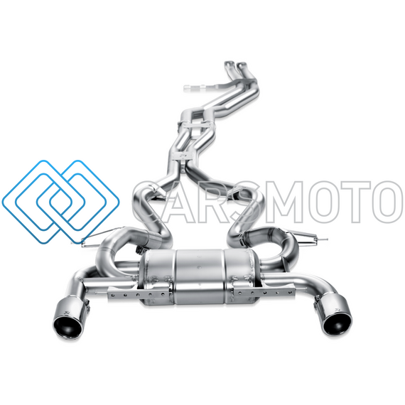 AKRAPOVIC S-BME90/91/335 ВЫХЛОПНАЯ СИСТЕМА EVOLUTION LINE (TITANIUM) С НАСАДКАМИ TITANIUM ДЛЯ BMW 335I (E90 / E91)