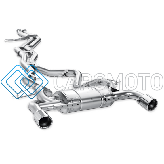 AKRAPOVIC S-BME90/91/335 ВЫХЛОПНАЯ СИСТЕМА EVOLUTION LINE (TITANIUM) С НАСАДКАМИ TITANIUM ДЛЯ BMW 335I (E90 / E91)